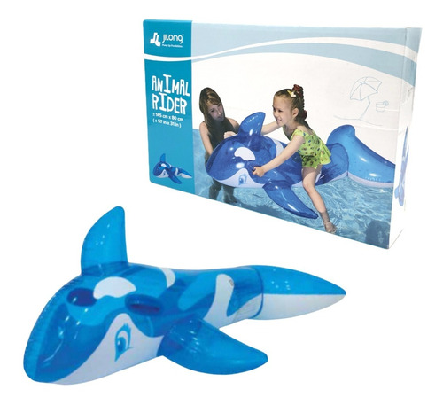 Salvavidas Flotador Forma Ballena Inflable Grande Verano