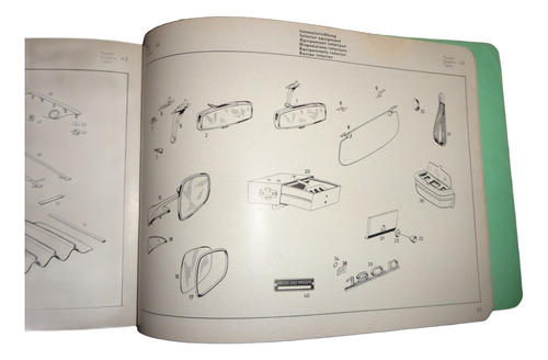 Mercedes Benz Type 190 Db 1959 Catalogo De Repuestos A (Usado)