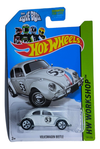 Hot Wheels Volkswagen Beetle Herbei 53 The Love Bug 2013