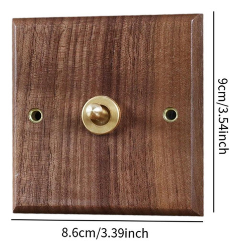Placa De Interruptor De Iluminación De Palanca Única