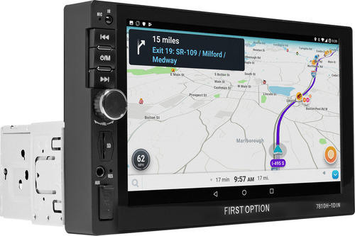 Central Multimídia Universal 1 Din Espelha Android Ios Usb