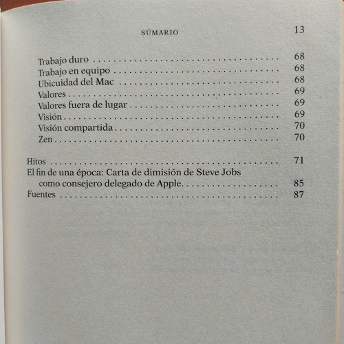 Libro Yo, Steve Jobs Apple Enseñanzas (Usado)