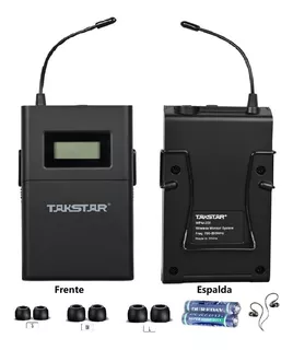 Receptor Takstar Wpm-200r Del Sistema Transmisión Audio