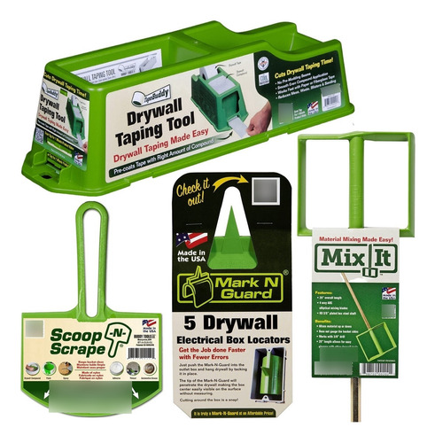 Buddy Tools - Kit De Herramientas Para Paneles De Yeso Con .