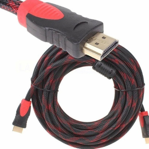 Cable Hdmi A Hdmi 10 Mts Mallado Full Hd 1080p Doble Filtro