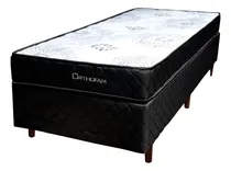 Comprar Sommier 1 Plaza Espuma Alta Densidad Colchon Ortopedico 17cm