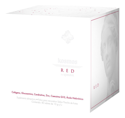 Kosmos Red Colosal 80s, Ponche De Frutas, Ah, Q10 Y Colágeno