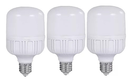 Pack 3 Lampara Alta Potencia Ampolleta Led 28w Bombilla E27