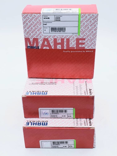 Imagen 5 de 6 de Anillos Fiat Uno Palio Siena 1.3 8v Mpi Mahle Std 0.40 0.60