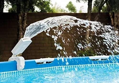 Intex Led Multicolor Piscina De La Fuente Por Encima De Pisc