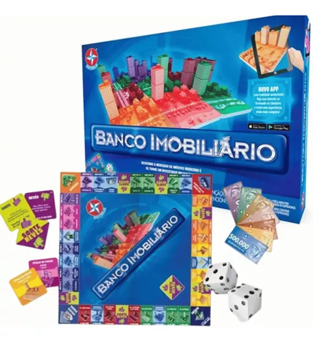 Jogo de Tabuleiro - Banco Imobiliário Cósmico - 6 Jogadores