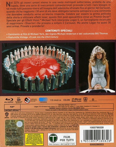 Blu-ray Logan´s Run / Fuga En El Siglo 23 / Steelbook