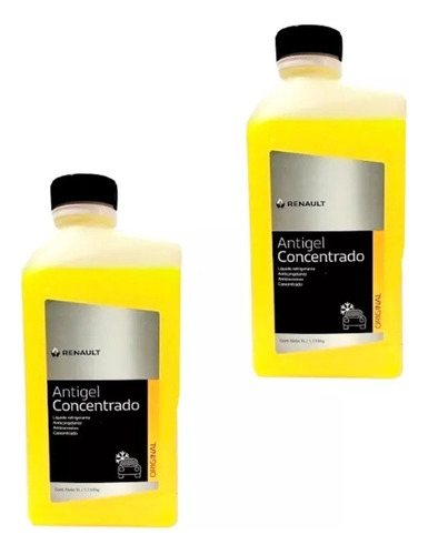 Liquido Refrigerante Antigel Amarillo Original Renault