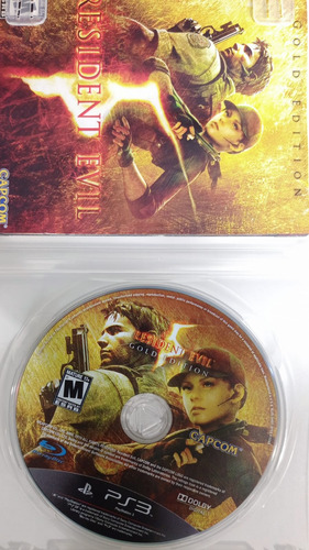 Jogo Ps3 Resident Evil 5 Gold Edition Fisico Usado C Manual (Usado)