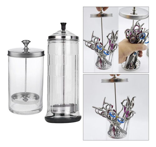2pcs Desinfecção Frasco Recipiente Desinfetante Ferramenta