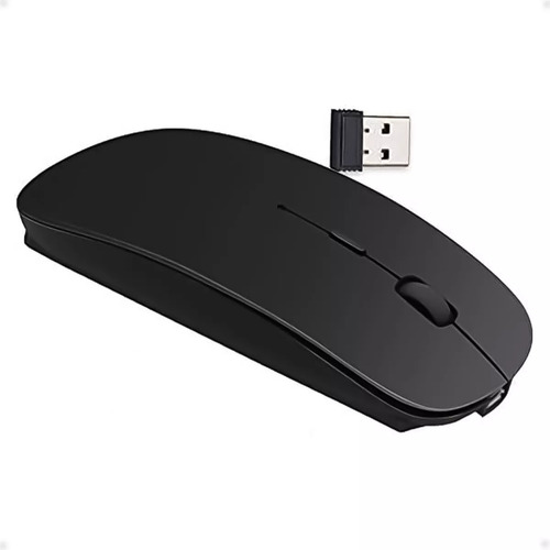 Mouse Bluetooth Inalambrico Recargable Usb + Dongle Usb Kubo