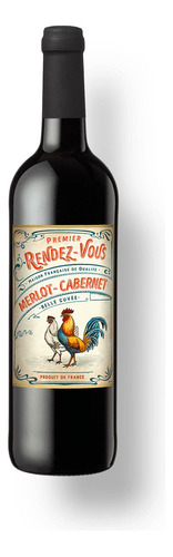 Vinho Rendez Vous Premier Merlot Cabernet Sauvignon 750ml