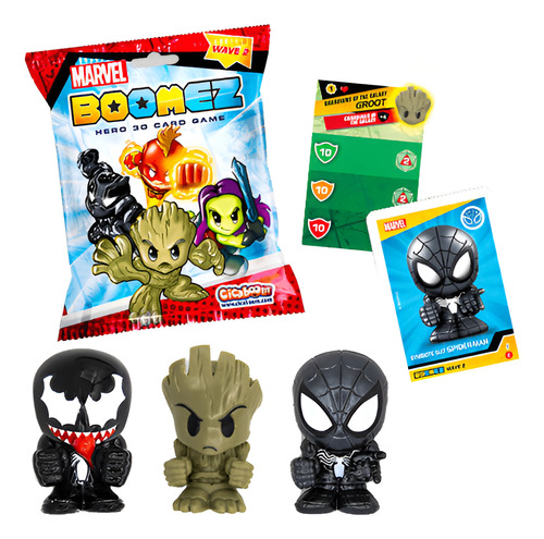 Boomez Juego Marvel Serie 2 Glow In The Dark