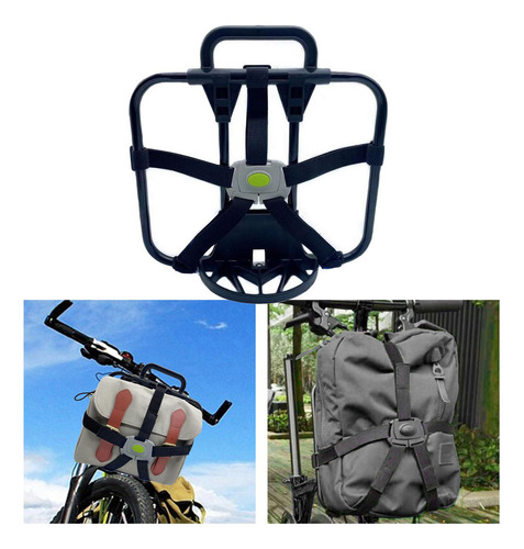 Soporte Plegable Para Portabicicletas, Mochila, Bolso De