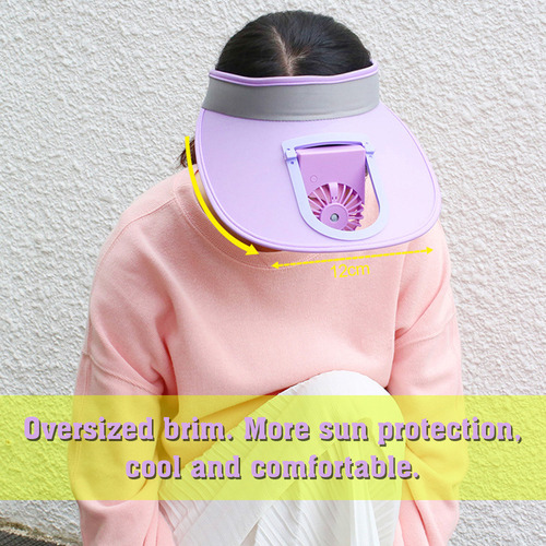 Sombrero Sombrero Ventilador Ciclo Fresco For Gorra Deporte