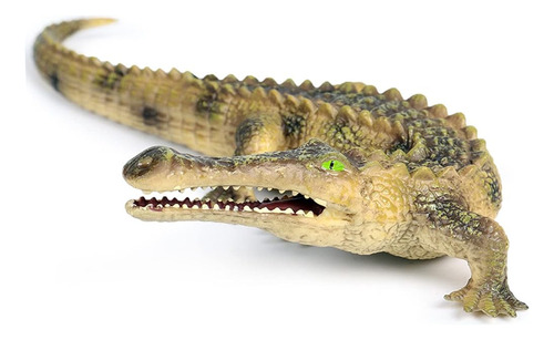 Saiemnooet Alligator Bath Toy Realistic Jungle Wild Crocodil