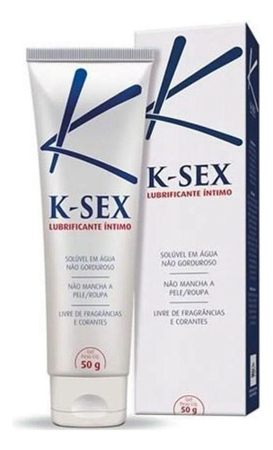 Lubrificante K-sex 50g Transparente Não Gorduroso
