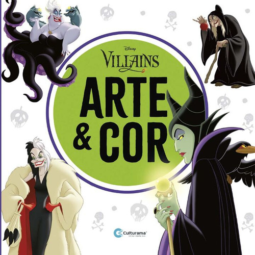 Libro Arte E Cor Disney Viloes De Culturama Culturama Edito