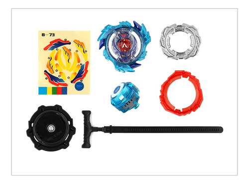Top With Beyblade God Valkyrie. 6v.rb B-73 4d Transmitter