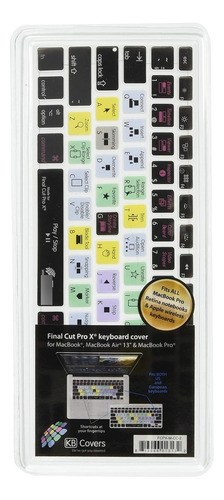 Protector De Teclado Final Cut Pro X Para Macbook Air/pro