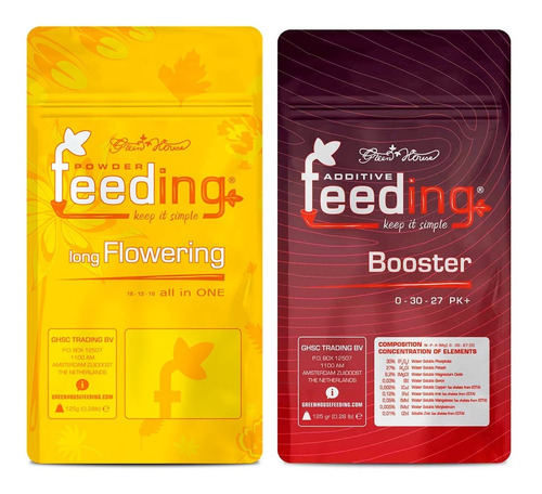 Fertilizante Powder Feeding Long 125grs Pk Booster 125grs