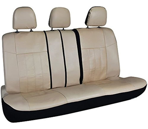 Imagen 4 de 5 de Fundas De Asiento De Auto Universal De Cuero Lider Accesori