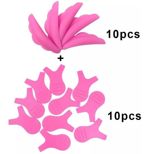 Bigudies Para Lifting De Pestañas + Cepillo O Herramienta Y 