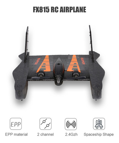 2 Rc Plano De Control Remoto Avión Listo Para Volar 2.4 Ghz