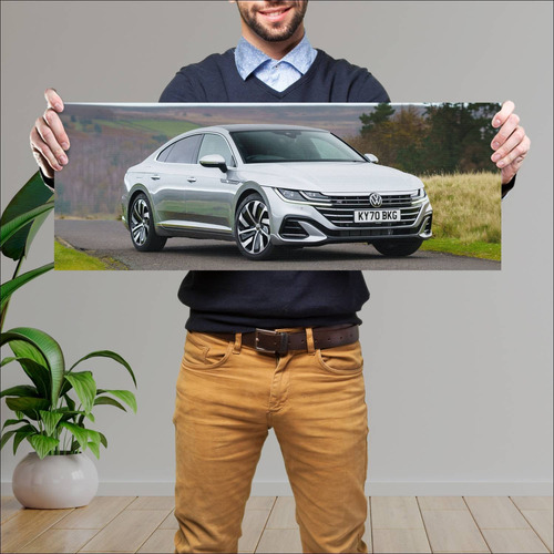 Cuadro 30x80cm Auto 2020 Volkswagen Arteon R Lin 746