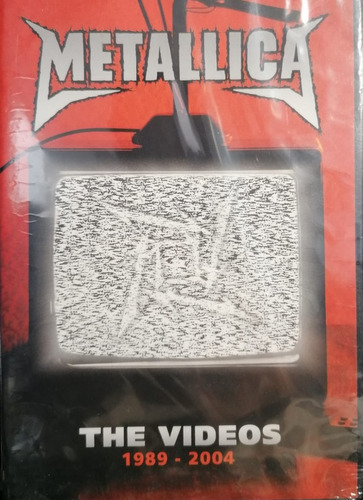 Metallica The Vídeos 1989-2004 Dvd Nuevo