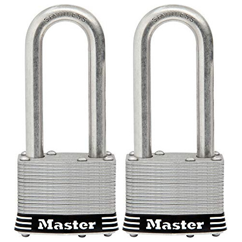 Cerradura Master Lock Candado De Acero Inoxidable Laminado 2