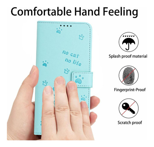 Funda Abatible Para Oppo Reno 13f 5g Pu Titular De La De