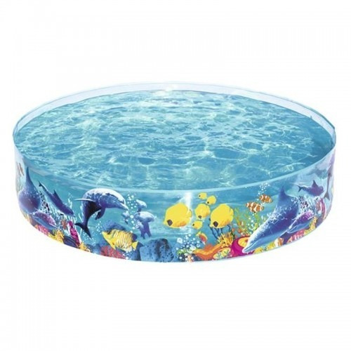Imagen 2 de 4 de Pileta Animales Marinos Delfin Transparente Bestway