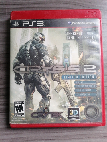 Crysis 2 Play Station 3 (ps3) 