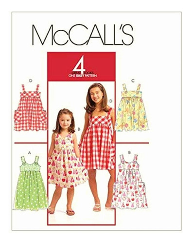 Mccall's Patterns M5613 Patrones De Costura Para Vestidos De