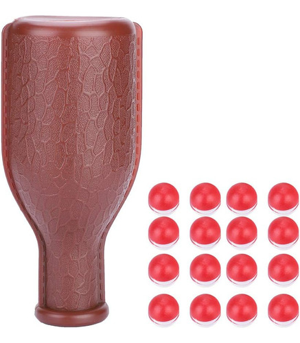 Botella De Dados, Botella Agitadora De Billar Y 16 Bolas Num