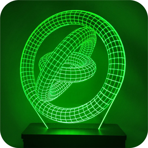 Lámpara Led 3d Ilusión 8