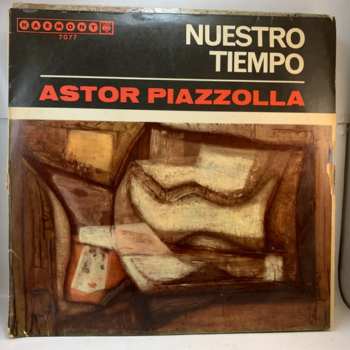 Astor Piazzolla - Nuestro Tiempo - Vinilo Tango Lp B+