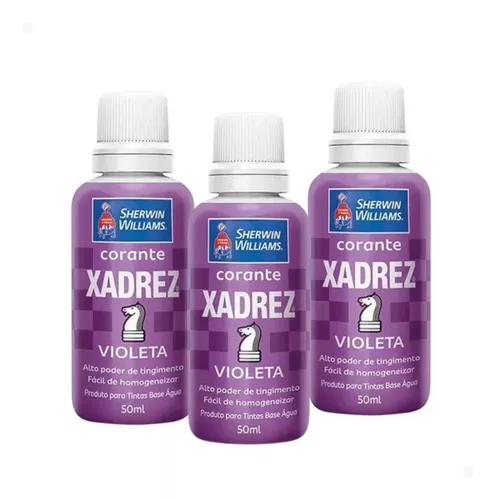 Rende Mais  Corante Líquido Xadrez 50 ml Violeta