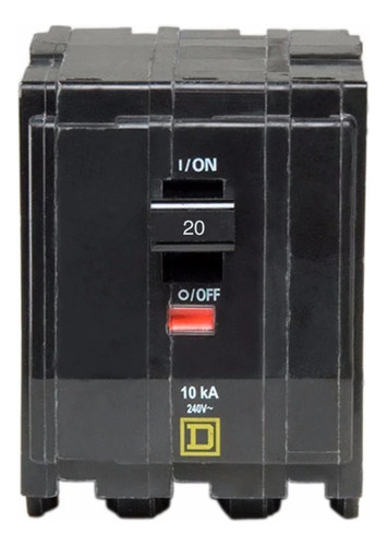 Interruptor Termomagnético 3 Polos 20a Qo320 