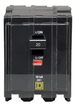 Comprar Interruptor Termomagnético 3 Polos 20a Qo320 