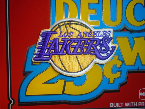 Escudo Bordado *los Angeles Lakers* Vintage // Unico //belgr