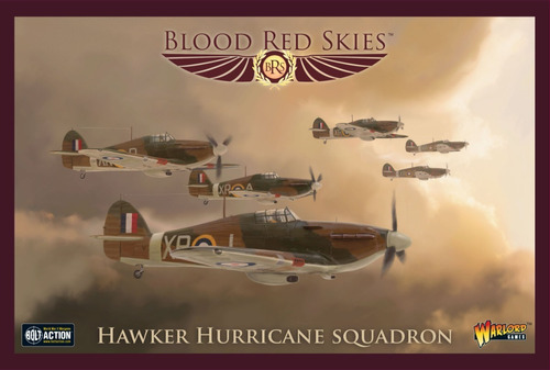 Hawker Hurricane Squadron Blood Red Skies Warlord Games
