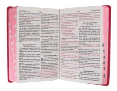 Imagen 3 de 6 de Biblia Reina Valera 1960 Letra Grande Pjr Piel Sintética