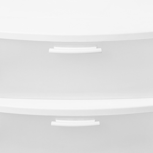 Cajonera Comoda Organizador Multifuncional 5 Niveles Mq Color Blanco Lisa